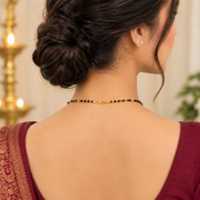 Fancy Vati Mangalsutra with Dokiya Pendant
