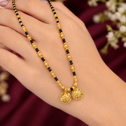 Fancy Vati Mangalsutra with Dokiya Pendant