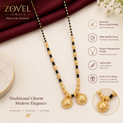 Fancy Vati Mangalsutra with Dokiya Pendant